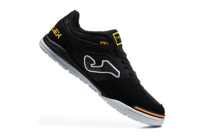 Joma Top Flex IC Indoor & Futsal Soccer Shoes - Black/Core Black/Bright Orange