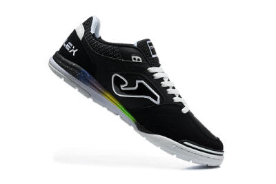 Joma Top Flex IC Indoor & Futsal Soccer Shoes - Black/Black/Multicolor