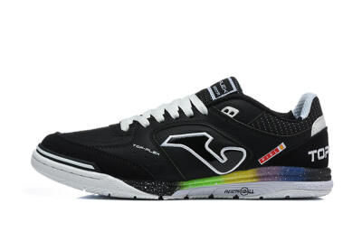 Joma Top Flex IC Indoor & Futsal Soccer Shoes - Black/Black/Multicolor