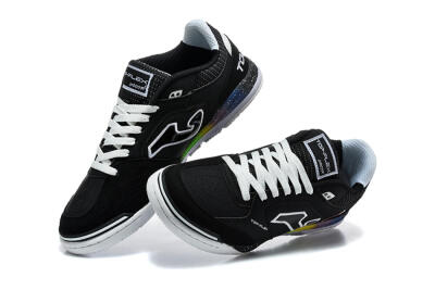 Joma Top Flex IC Indoor & Futsal Soccer Shoes - Black/Black/Multicolor