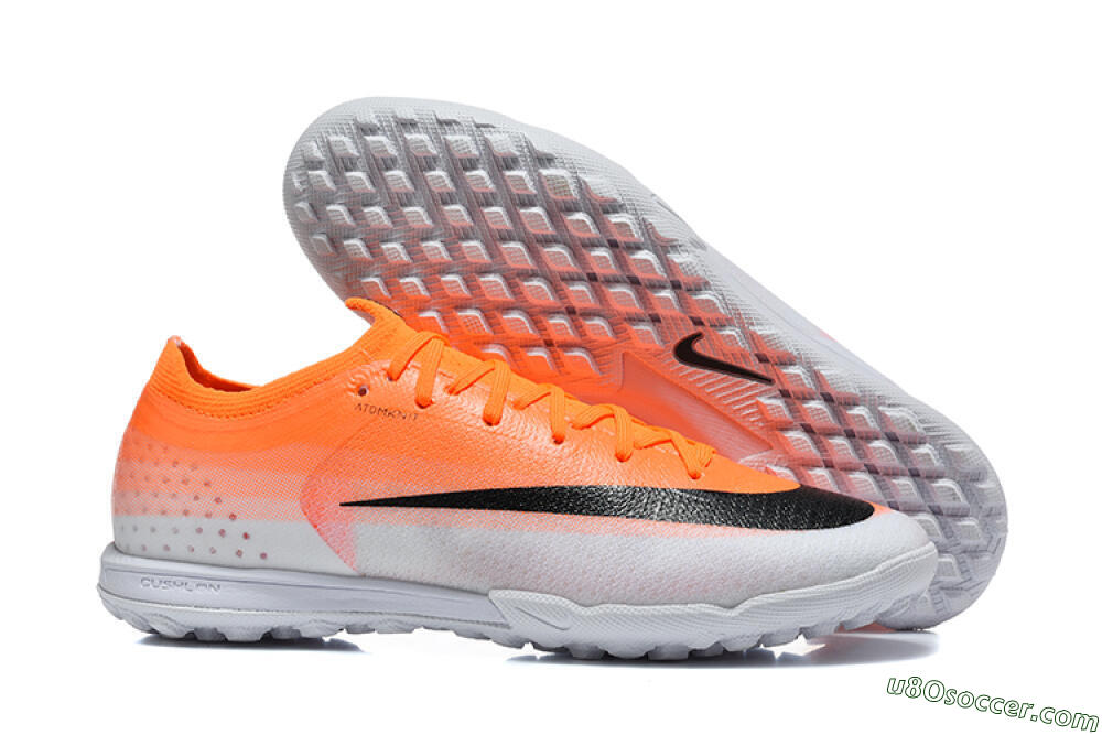 Nike Air Zoom Mercurial Vapor 17 Elite TF Artificial Turf Soccer Shoes - Orange/Bright Mango/Wolf Grey 1
