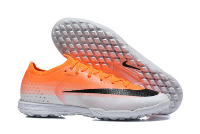 Nike Air Zoom Mercurial Vapor 17 Elite TF Artificial Turf Soccer Shoes - Orange/Bright Mango/Wolf Grey