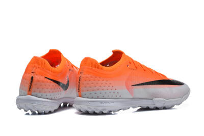 Nike Air Zoom Mercurial Vapor 17 Elite TF Artificial Turf Soccer Shoes - Orange/Bright Mango/Wolf Grey
