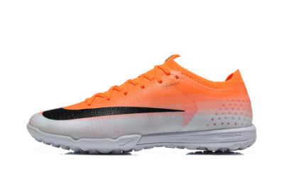 Nike Air Zoom Mercurial Vapor 17 Elite TF Artificial Turf Soccer Shoes - Orange/Bright Mango/Wolf Grey