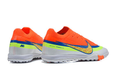 Nike Air Zoom Mercurial Vapor 16 Elite TF Artificial Turf Soccer Shoes - Orange/Bright Crimson/Volt