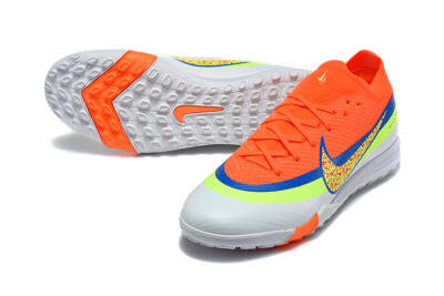 Nike Air Zoom Mercurial Vapor 16 Elite TF Artificial Turf Soccer Shoes - Orange/Bright Crimson/Volt
