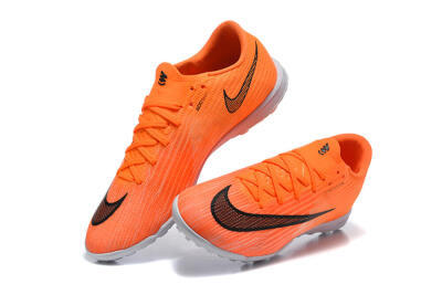 Nike Air Zoom Mercurial Vapor 17 Elite TF Artificial Turf Soccer Shoes - Orange/Bright Mango/Wolf Grey