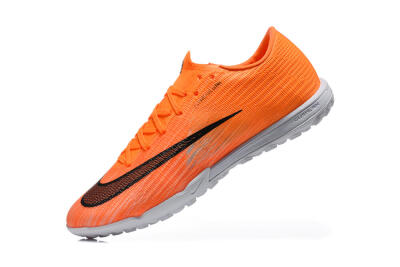 Nike Air Zoom Mercurial Vapor 17 Elite TF Artificial Turf Soccer Shoes - Orange/Bright Mango/Wolf Grey