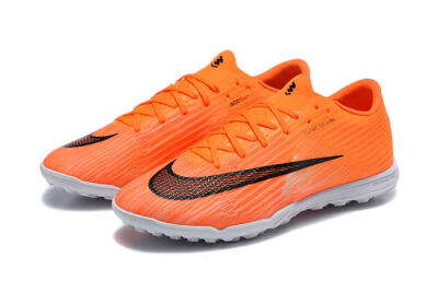 Nike Air Zoom Mercurial Vapor 17 Elite TF Artificial Turf Soccer Shoes - Orange/Bright Mango/Wolf Grey