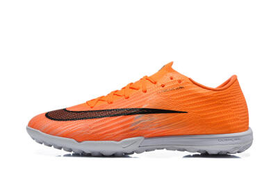 Nike Air Zoom Mercurial Vapor 17 Elite TF Artificial Turf Soccer Shoes - Orange/Bright Mango/Wolf Grey