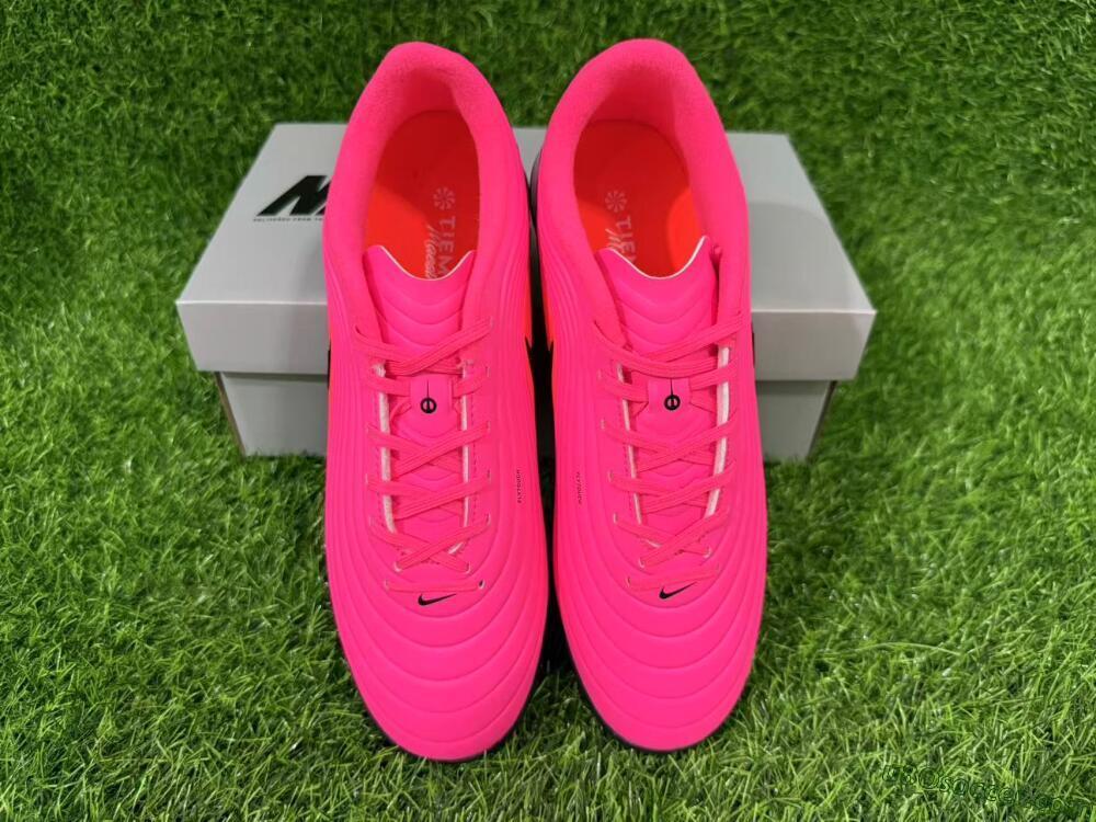 Nike Tiempo Legend 11 Elite TF Artificial Turf Soccer Shoes - Pink/Hyper Pink/Black