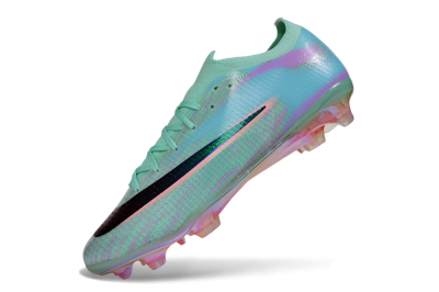 Nike Air Zoom Mercurial Vapor 17 Elite FG Firm Ground Soccer Cleats - Green/Mint Foam/Iridescent Pink