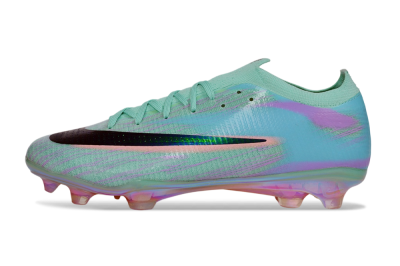 Nike Air Zoom Mercurial Vapor 17 Elite FG Firm Ground Soccer Cleats - Green/Mint Foam/Iridescent Pink