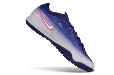Nike Air Zoom Mercurial Vapor 17 Elite TF Artificial Turf Soccer Shoes - Blue/Deep Royal Blue/Hyper Pink