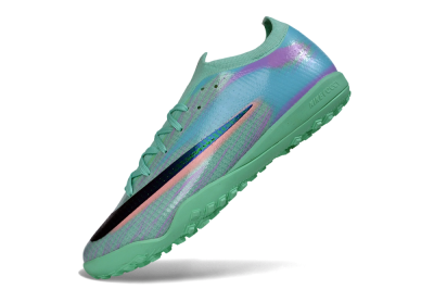 Nike Air Zoom Mercurial Vapor 17 Elite TF Artificial Turf Soccer Shoes - Green/Mint Foam/Psychic Purple