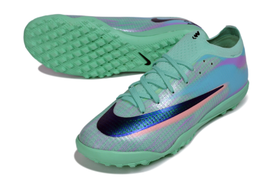 Nike Air Zoom Mercurial Vapor 17 Elite TF Artificial Turf Soccer Shoes - Green/Mint Foam/Psychic Purple