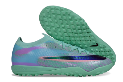 Nike Air Zoom Mercurial Vapor 17 Elite TF Artificial Turf Soccer Shoes - Green/Mint Foam/Psychic Purple