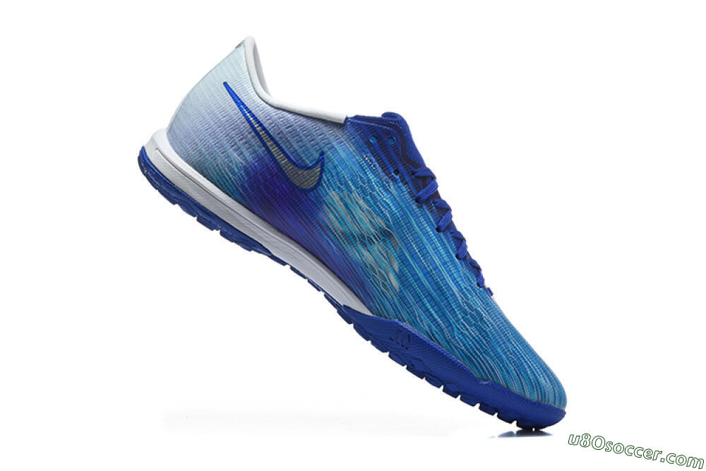 Nike Air Zoom Mercurial Superfly 11 Elite TF Artificial Turf Soccer Shoes - Blue/Photo Blue/Metallic Silver 4