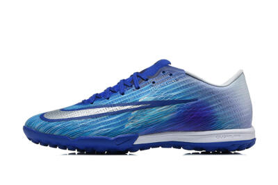 Nike Air Zoom Mercurial Superfly 11 Elite TF Artificial Turf Soccer Shoes - Blue/Photo Blue/Metallic Silver