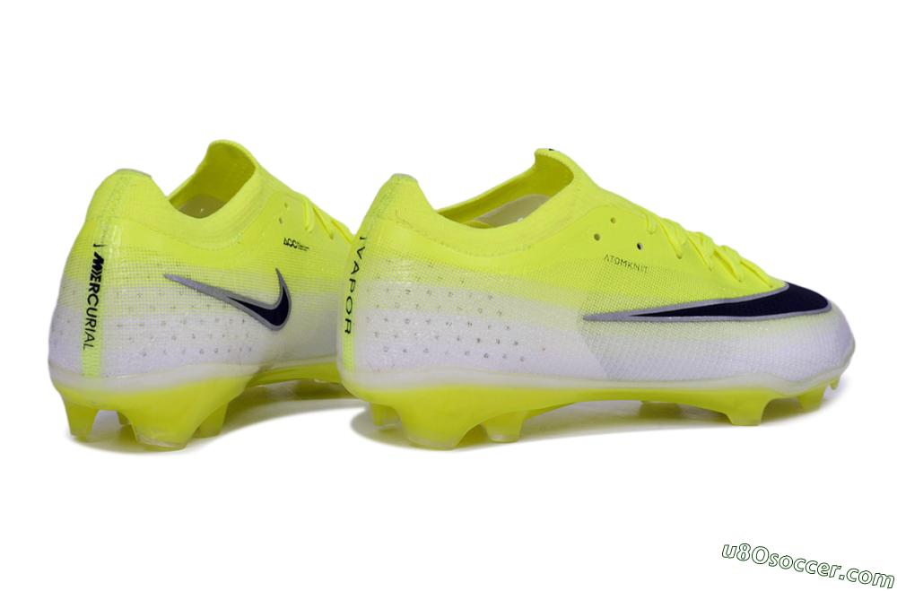 Nike Air Zoom Mercurial Vapor 17 Elite FG Firm Ground Soccer Cleats - Yellow/Volt/White 6