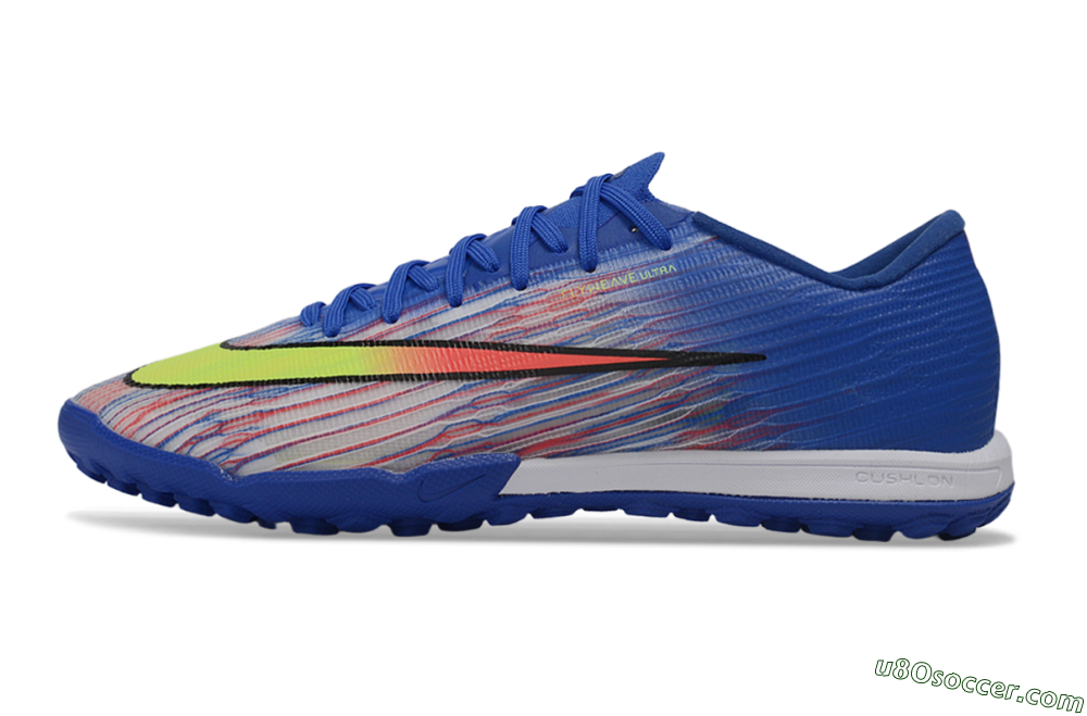 Nike Air Zoom Mercurial Superfly 11 Elite TF Artificial Turf Soccer Shoes - Blue/Racer Blue/Volt 2