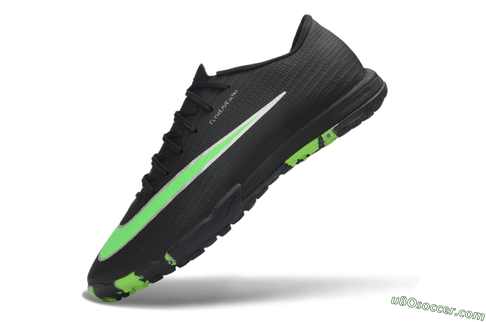 Nike Air Zoom Mercurial Superfly 11 Elite TF Artificial Turf Soccer Shoes - Black/Black/Electric Green 5