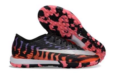 Nike Air Zoom Mercurial Superfly 11 Elite TF Artificial Turf Soccer Shoes - Black/Black/Total Orange/Pink Blast