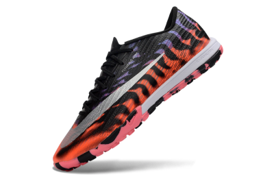 Nike Air Zoom Mercurial Superfly 11 Elite TF Artificial Turf Soccer Shoes - Black/Black/Total Orange/Pink Blast