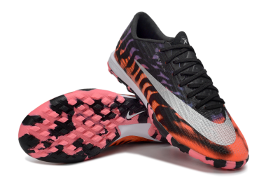 Nike Air Zoom Mercurial Superfly 11 Elite TF Artificial Turf Soccer Shoes - Black/Black/Total Orange/Pink Blast