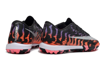 Nike Air Zoom Mercurial Superfly 11 Elite TF Artificial Turf Soccer Shoes - Black/Black/Total Orange/Pink Blast