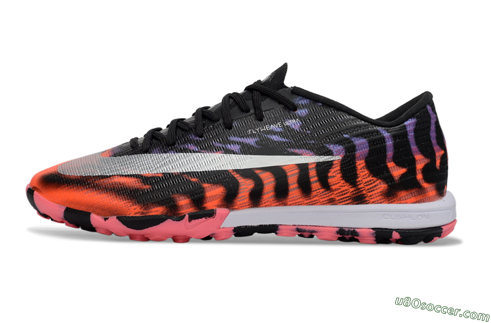 Nike Air Zoom Mercurial Superfly 11 Elite TF Artificial Turf Soccer Shoes - Black/Black/Total Orange/Pink Blast 2