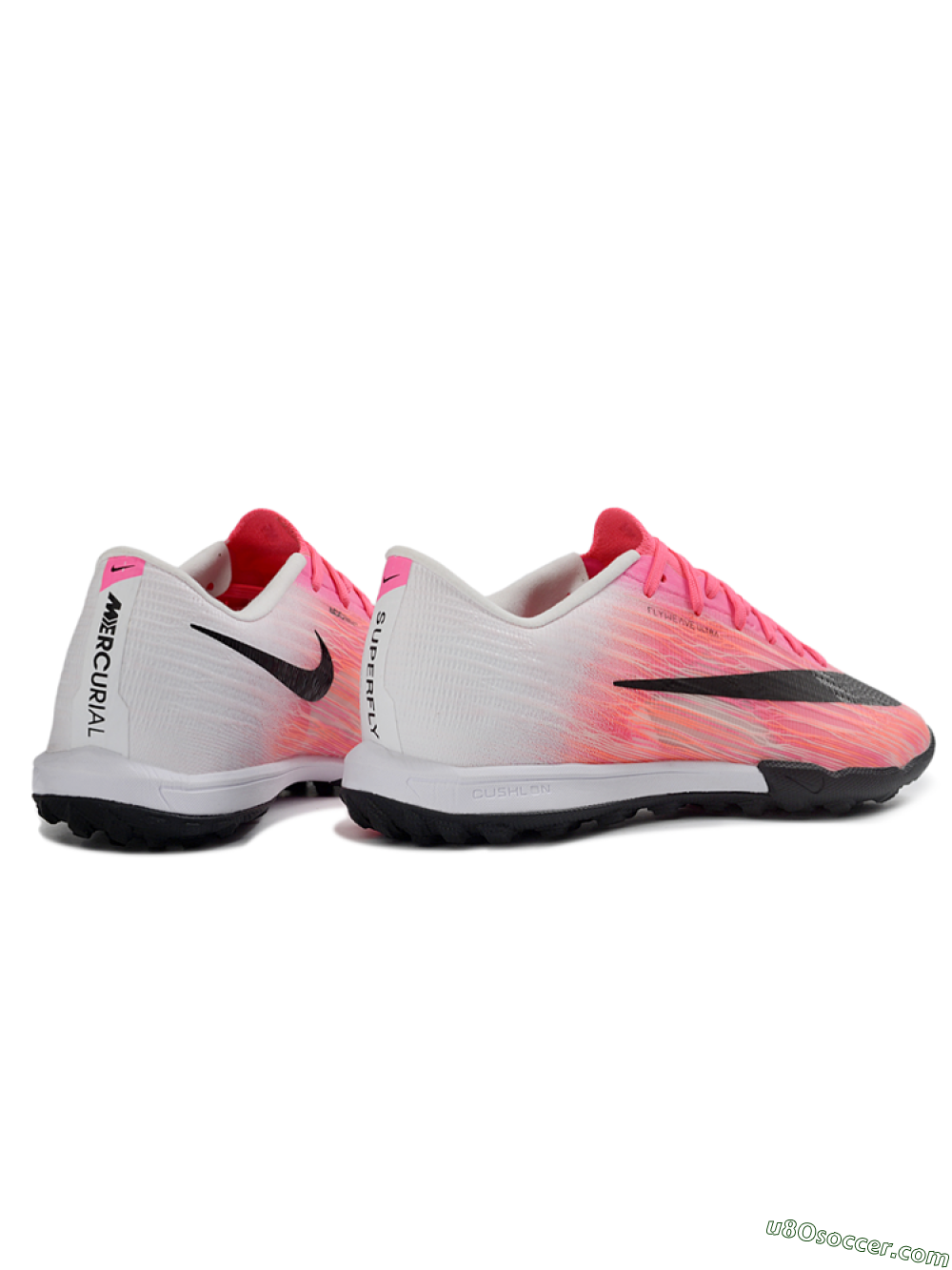 Nike Air Zoom Mercurial Superfly 11 Elite TF Artificial Turf Soccer Shoes - Pink/Hyper Pink/White 6