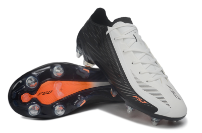 Adidas F50 Hyperfast Elite SG Soft Ground Soccer Cleats - White/Core Black/Solar Red