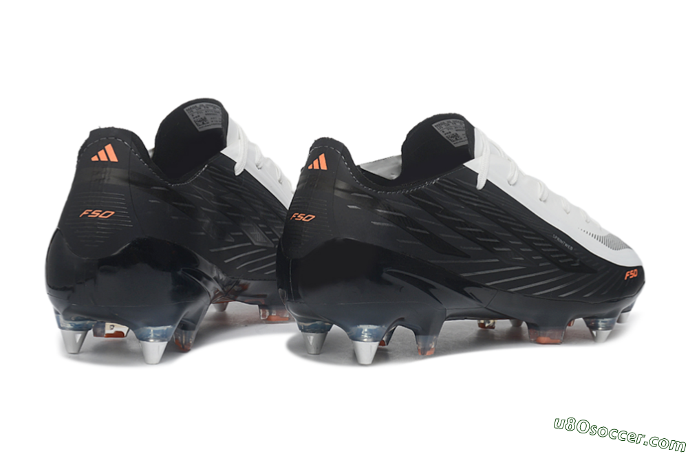 Adidas F50 Hyperfast Elite SG Soft Ground Soccer Cleats - White/Core Black/Solar Red 6
