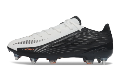 Adidas F50 Hyperfast Elite SG Soft Ground Soccer Cleats - White/Core Black/Solar Red