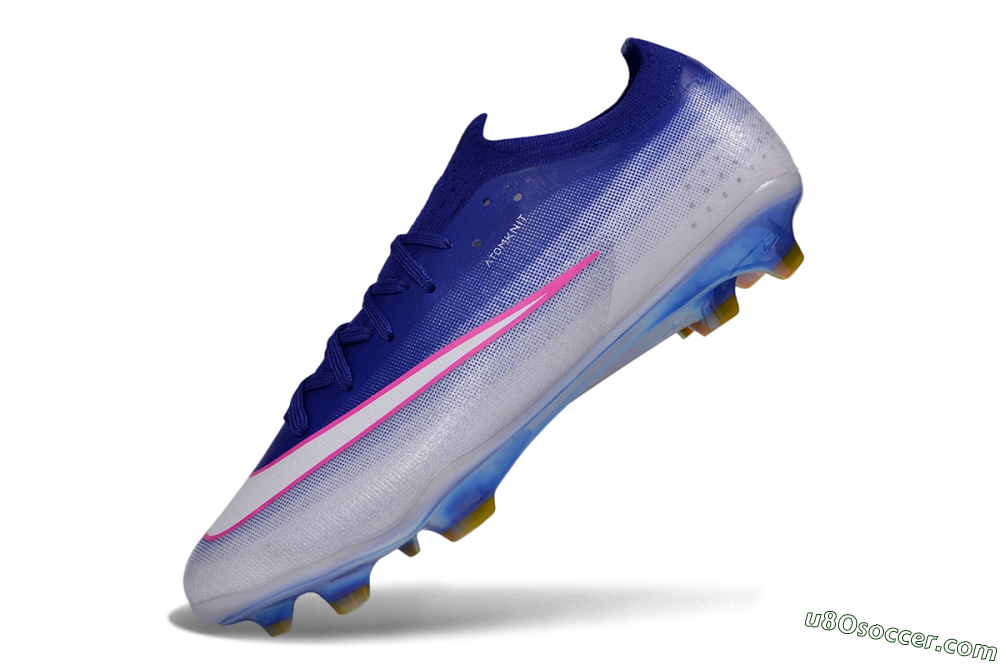 Nike Air Zoom Mercurial Vapor 17 Elite FG Firm Ground Soccer Cleats - Blue/Baltic Blue/Hyper Pink 5