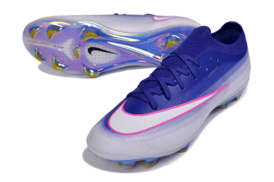 Nike Air Zoom Mercurial Vapor 17 Elite FG Firm Ground Soccer Cleats - Blue/Baltic Blue/Hyper Pink