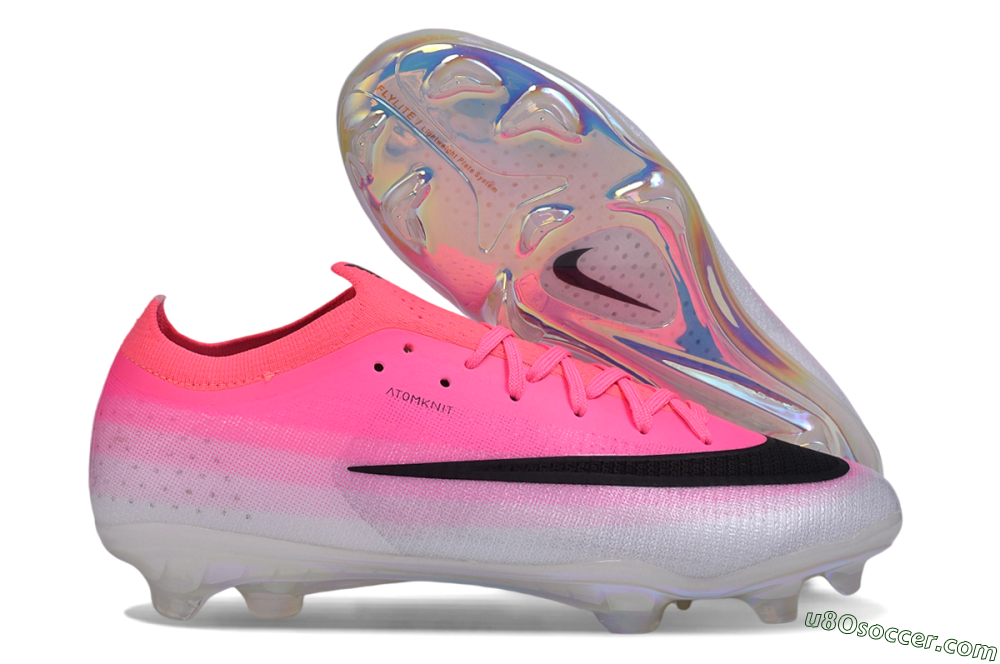 Nike Air Zoom Mercurial Vapor 17 Elite FG Firm Ground Soccer Cleats - Pink/Hyper Pink/Platinum Tint 1