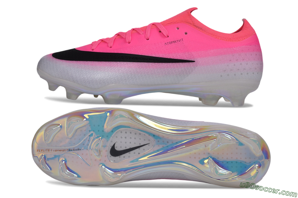 Nike Air Zoom Mercurial Vapor 17 Elite FG Firm Ground Soccer Cleats - Pink/Hyper Pink/Platinum Tint 0