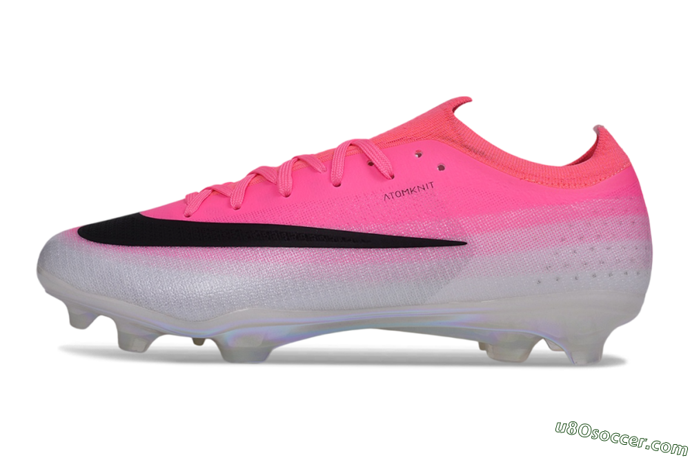 Nike Air Zoom Mercurial Vapor 17 Elite FG Firm Ground Soccer Cleats - Pink/Hyper Pink/Platinum Tint 2