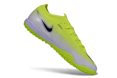 Nike Air Zoom Mercurial Vapor 17 Elite TF Artificial Turf Soccer Shoes - Yellow/Volt/Metallic Silver