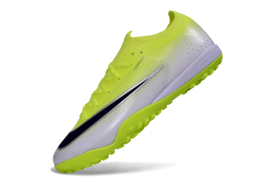 Nike Air Zoom Mercurial Vapor 17 Elite TF Artificial Turf Soccer Shoes - Yellow/Volt/Metallic Silver