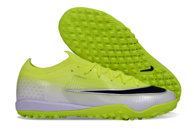Nike Air Zoom Mercurial Vapor 17 Elite TF Artificial Turf Soccer Shoes - Yellow/Volt/Metallic Silver
