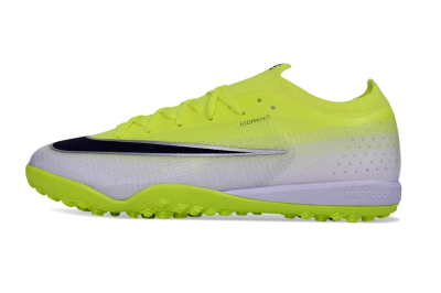 Nike Air Zoom Mercurial Vapor 17 Elite TF Artificial Turf Soccer Shoes - Yellow/Volt/Metallic Silver