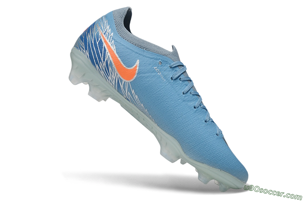 Nike Air Zoom Mercurial Vapor 17 Elite FG Firm Ground Soccer Cleats - Blue/Baltic Blue/Total Orange 4