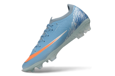 Nike Air Zoom Mercurial Vapor 17 Elite FG Firm Ground Soccer Cleats - Blue/Baltic Blue/Total Orange