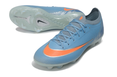 Nike Air Zoom Mercurial Vapor 17 Elite FG Firm Ground Soccer Cleats - Blue/Baltic Blue/Total Orange
