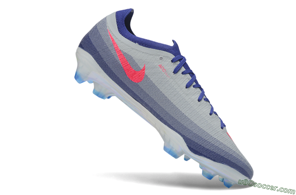 Nike Air Zoom Mercurial Vapor 17 Elite FG Firm Ground Soccer Cleats - Grey/Platinum Tint/Hyper Pink 4
