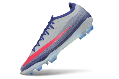 Nike Air Zoom Mercurial Vapor 17 Elite FG Firm Ground Soccer Cleats - Grey/Platinum Tint/Hyper Pink