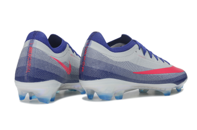 Nike Air Zoom Mercurial Vapor 17 Elite FG Firm Ground Soccer Cleats - Grey/Platinum Tint/Hyper Pink